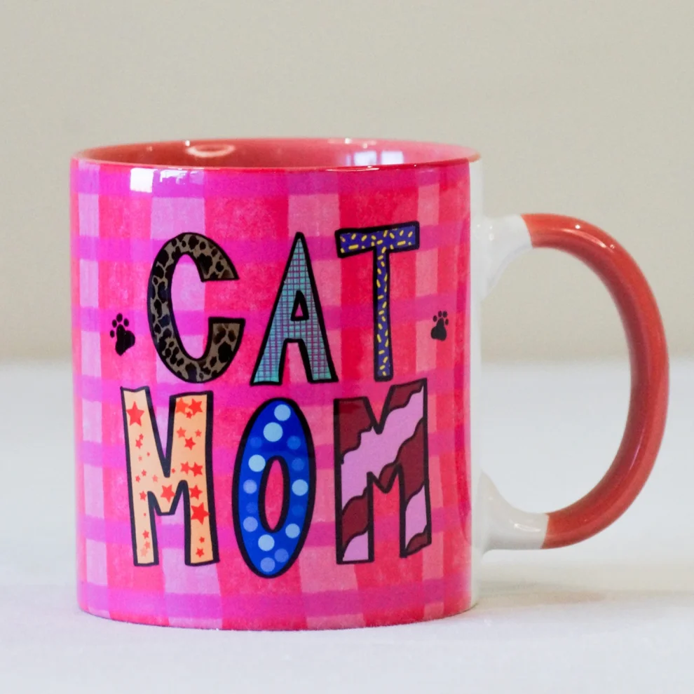 City Glow Co - Cat Mom 2 Gift Mug