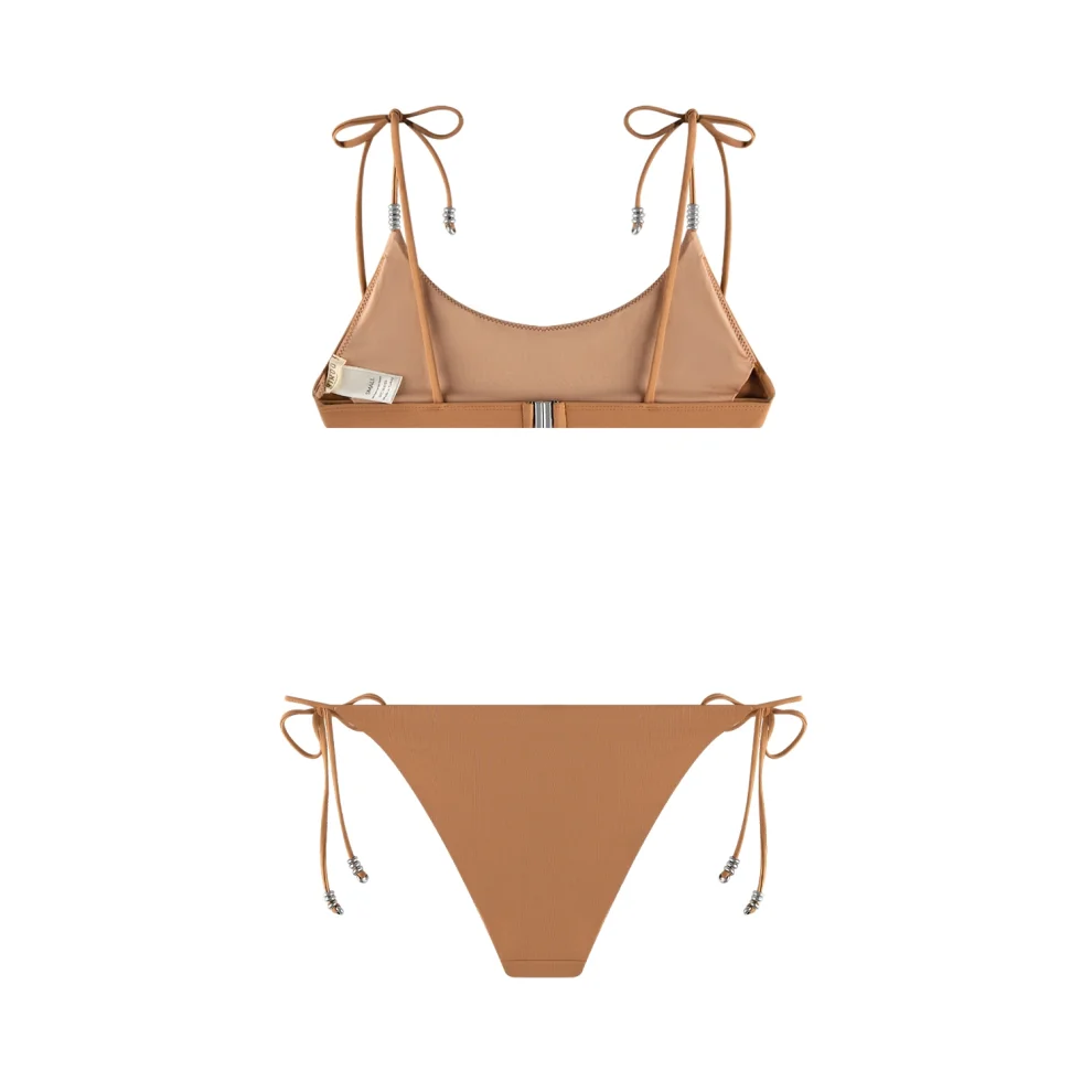 Shikoo Swimwear - Moriko Mimbre Bikini L Beige | hipicon