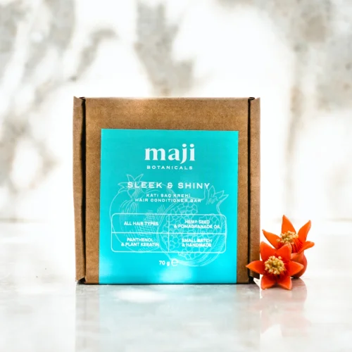 Maji Botanicals - Sleek & Shiny Katı Saç Kremi