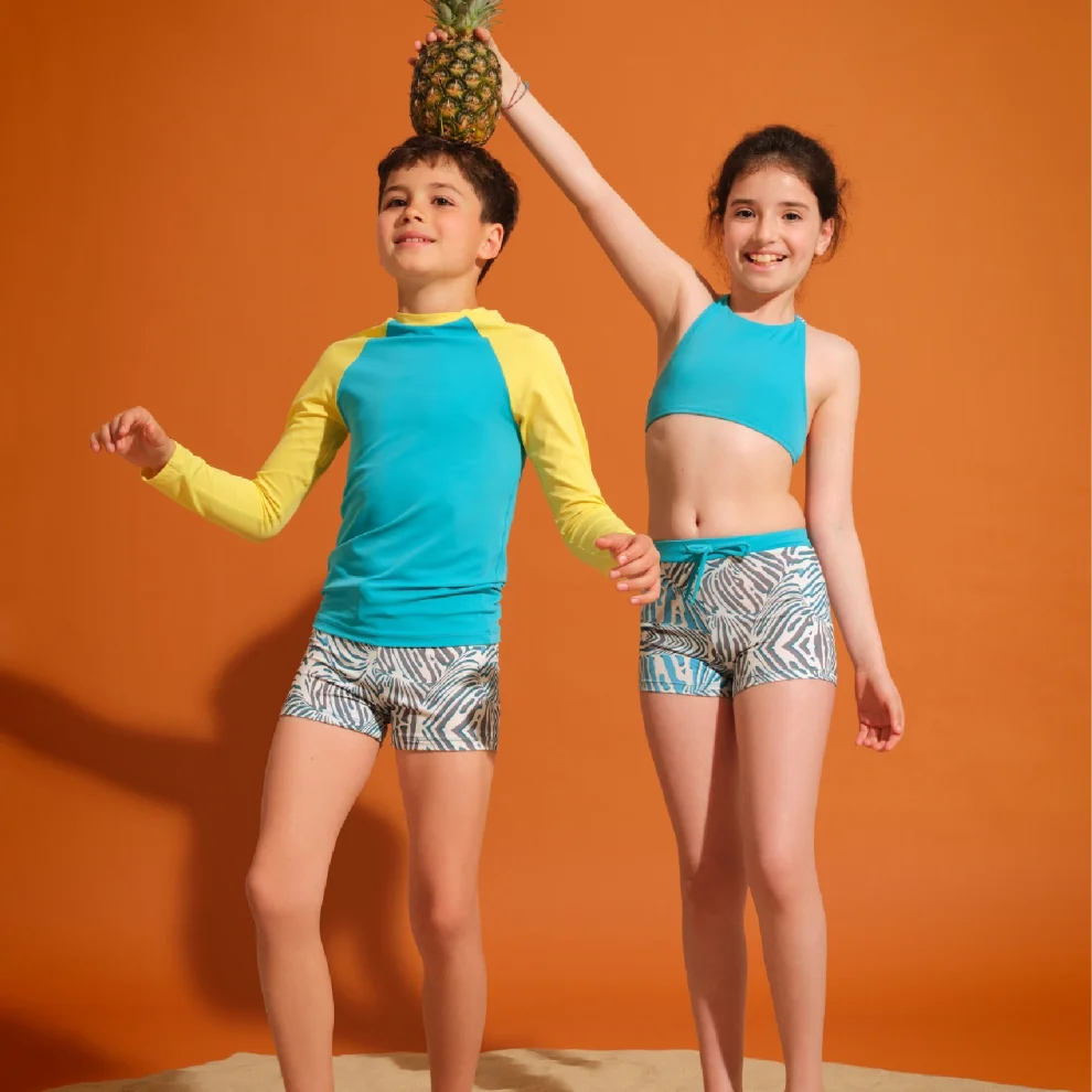 Lo Easywear - Retro Unisex Boxer Swimwear