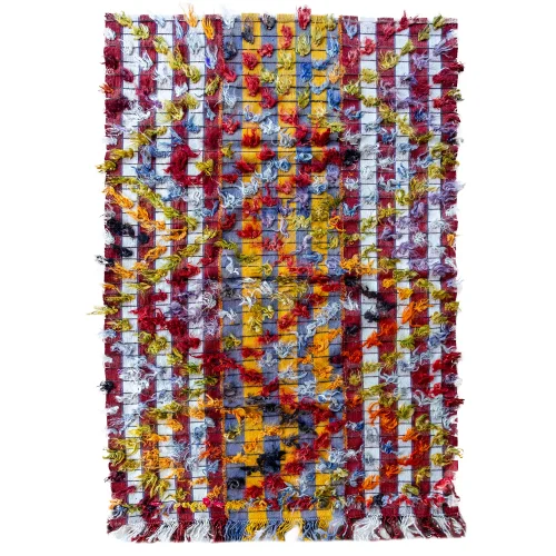 Soho Antiq - Pendiya Renkli El Dokuma Atma Tülü Kilim 129x198 Cm