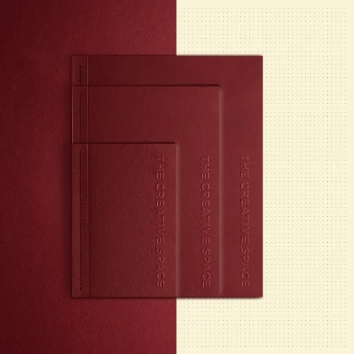 Vava Paper Co - The Creative Space Antique Ruby Notebook Set