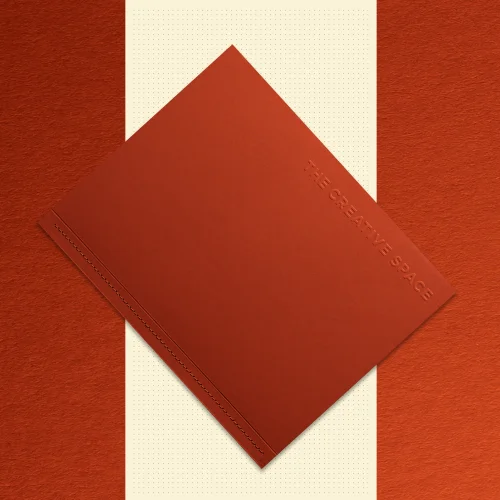 Vava Paper Co - The Creative Space Blast Orange Defter Set