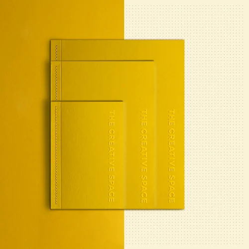 Vava Paper Co - The Creative Space Kowhai Yellow Defter Seti