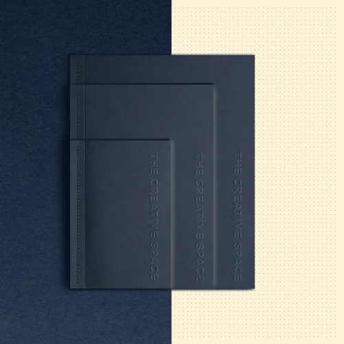 Vava Paper Co - The Creative Space Prussian Blue Defter Set