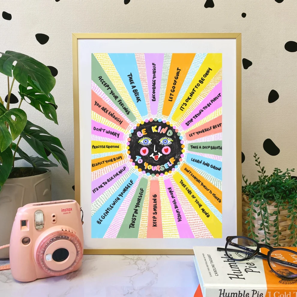 Hello Melody - Self-care Moon Print