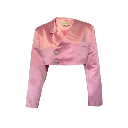 Raspberry sale bolero jacket