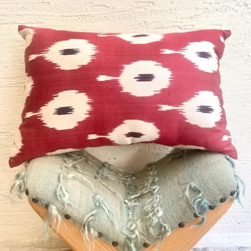 Haane Design - İpek Ikat Handmade Cushion Cover