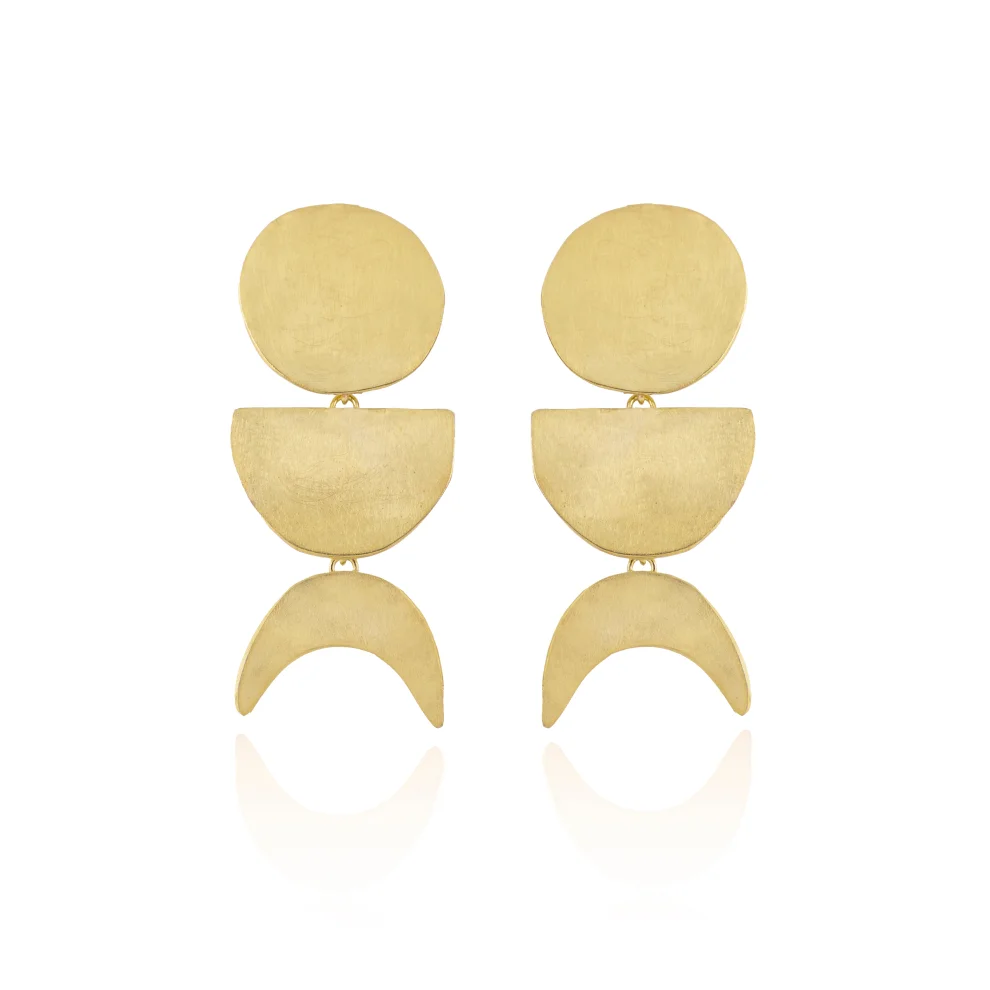 Maja Jewels - Moon Phase Earrings