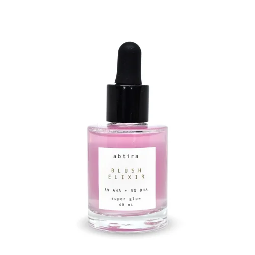 abtira | garden - Blush Elixir Güçlü Aydınlatıcı + Leke Karşıtı İksir | %5 Aha + %5 Bha | 40 Ml