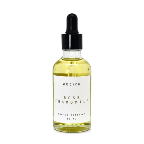 abtira | garden - Rose Chamomile Biophytosebum + Squalane Facial Cleanser And Makeup Remover