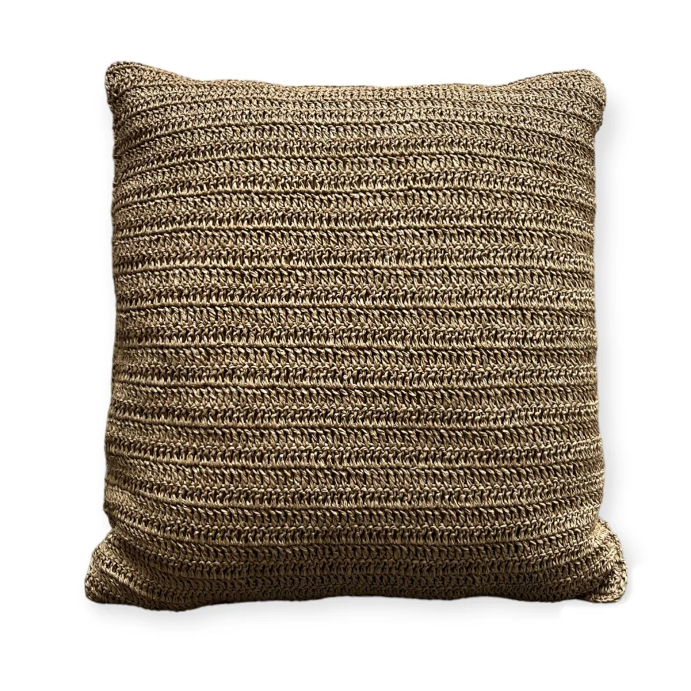 Bonhou - Bohemian Handmade Jute Throw Pillow