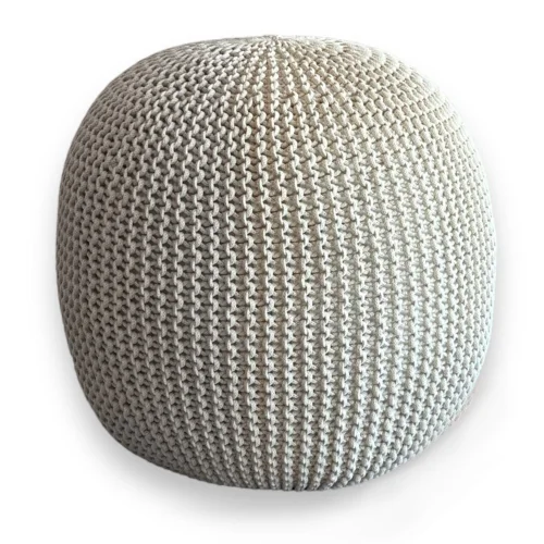 Bonhou - Handmade Knit Pouf