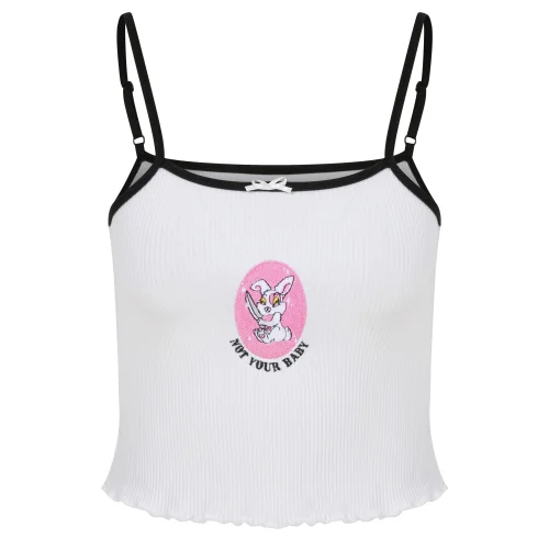 Kity Boof - Not Your Baby Crop Body Top