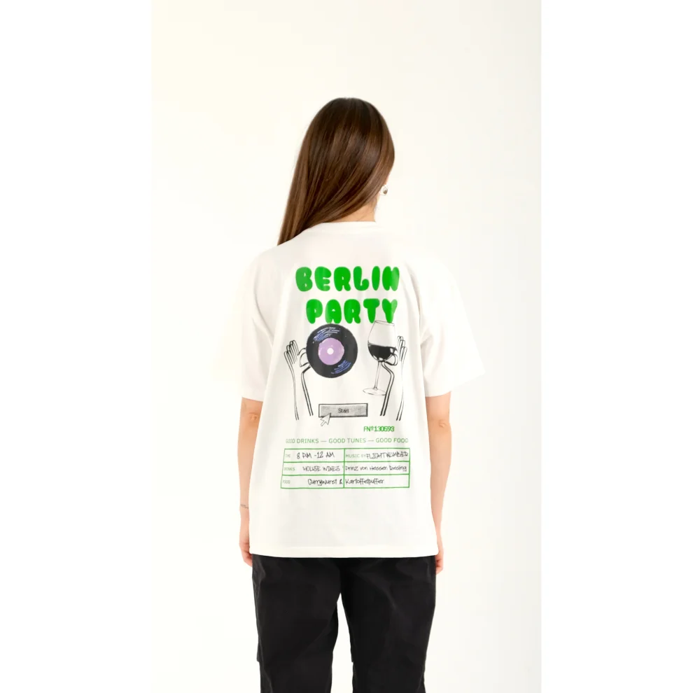 Flight Number - Berlin Party T-shirt