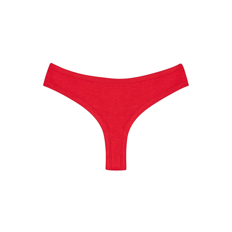 House of Nine Muses - Scarlet Bamboo Thong