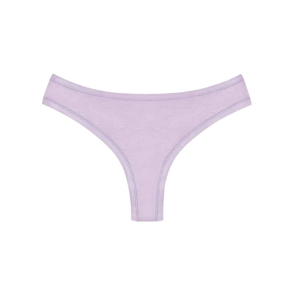 House of Nine Muses - Lavender Bamboo Thong