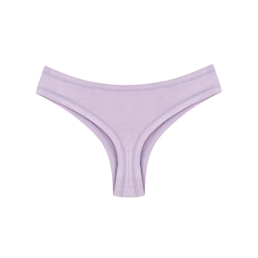 House of Nine Muses - Lavender Bamboo Thong