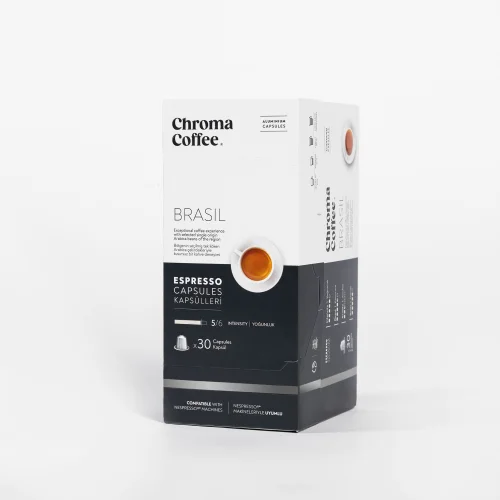 Chroma Coffee - Brasil 30 Adet Nespresso Uyumlu Kapsül