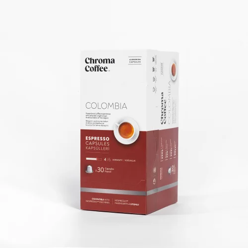 Chroma Coffee - Classic Series Colombia 30 Adet Nespresso Uyumlu Kapsül Kahve