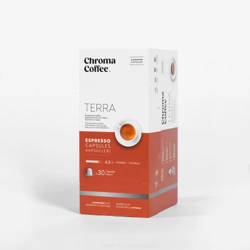 Chroma Coffee - Terra 30 Adet Nespresso Uyumlu Kapsül