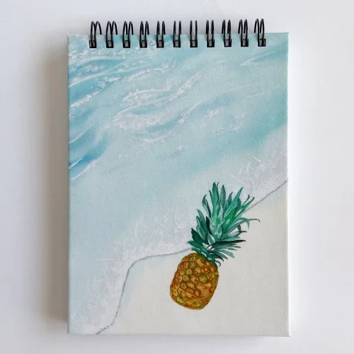 Atelier Dma - Tropical A6 Spiral Notebook Blank