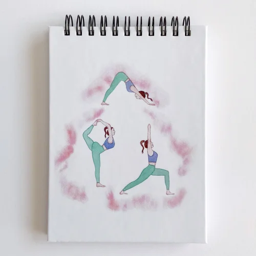 Atelier Dma - Yoga A6 Spiral Notebook Blank