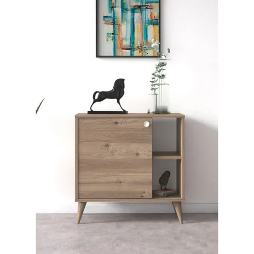 Well Studio Store - Rada Single-lid Shelf Cabinet