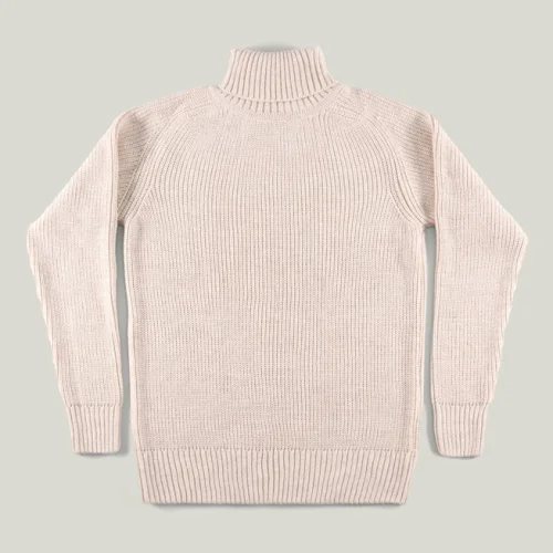 AnOther Goods - Vagabond 1930s Navy Turtleneck Sweater