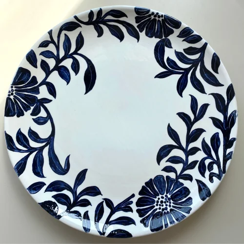 Sade Ceramic - Service Plates 6 Pieces
