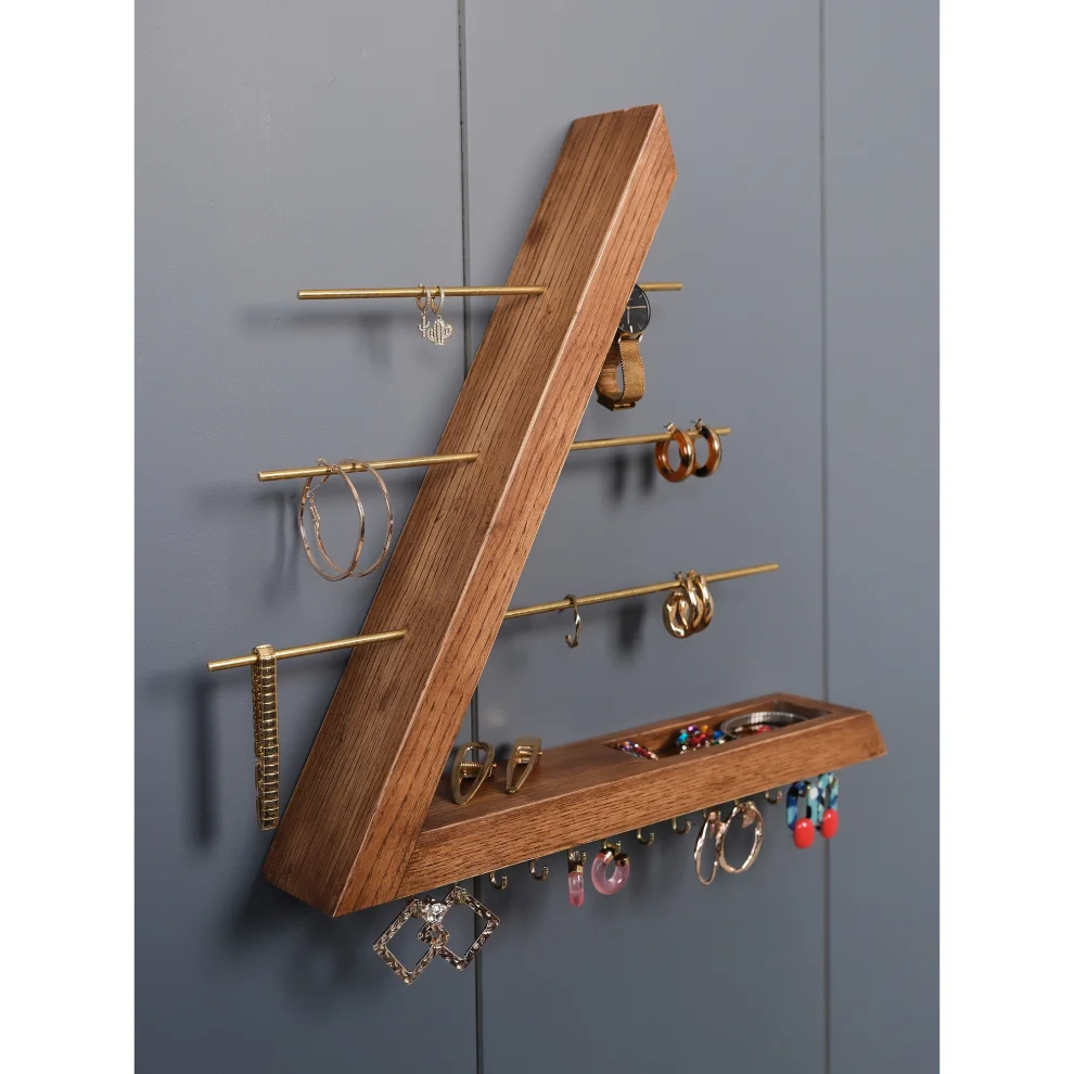 Triangle on sale jewelry holder