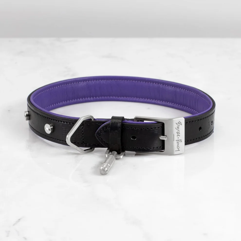 Buster + Punch - Dog Collar - Köpek Tasması Steel Medium