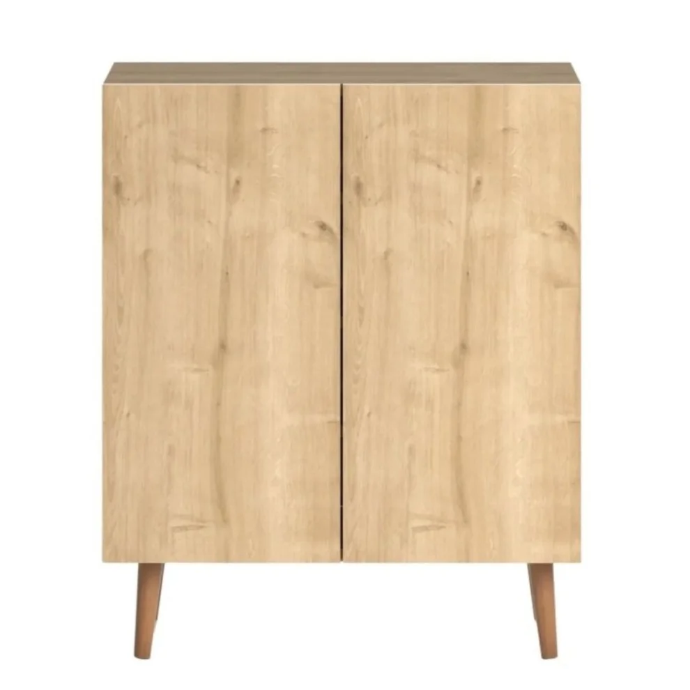 Well Studio Store - Rada Double Lid Wooden Cabinet