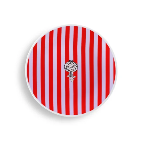 Fern&Co. - Joy Collection Feast Stripes Dessert Plate