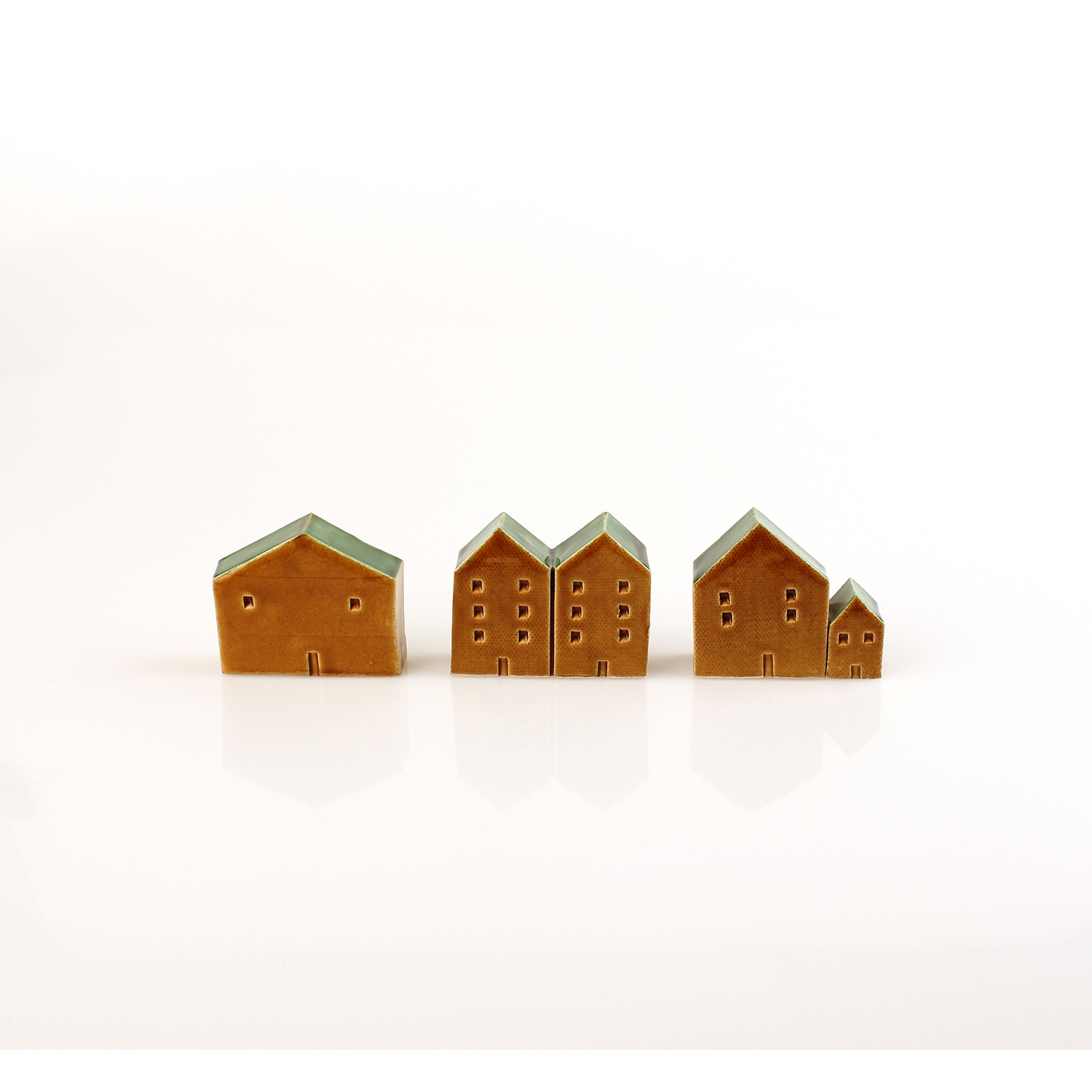 Triple Mini Decorative House