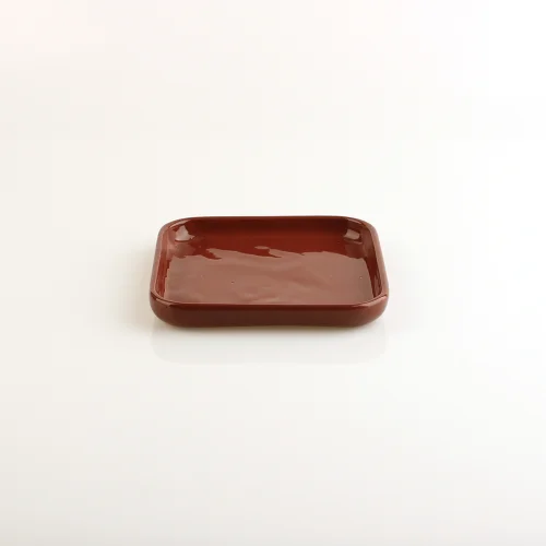 GA Ceramic - Square Roseberry Cookies