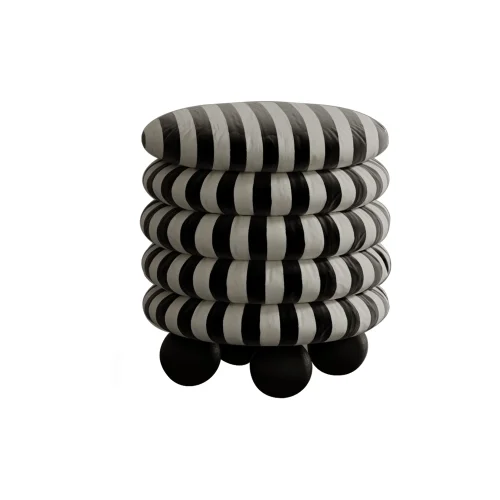 Hermhaus - Bombs Velvet Pouffe  