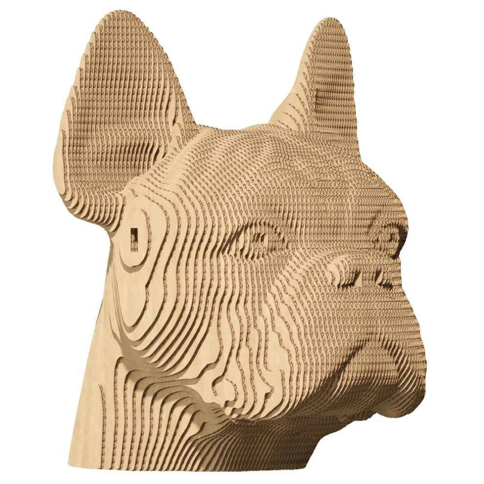 Cartonic - Bulldog 3d Puzzle