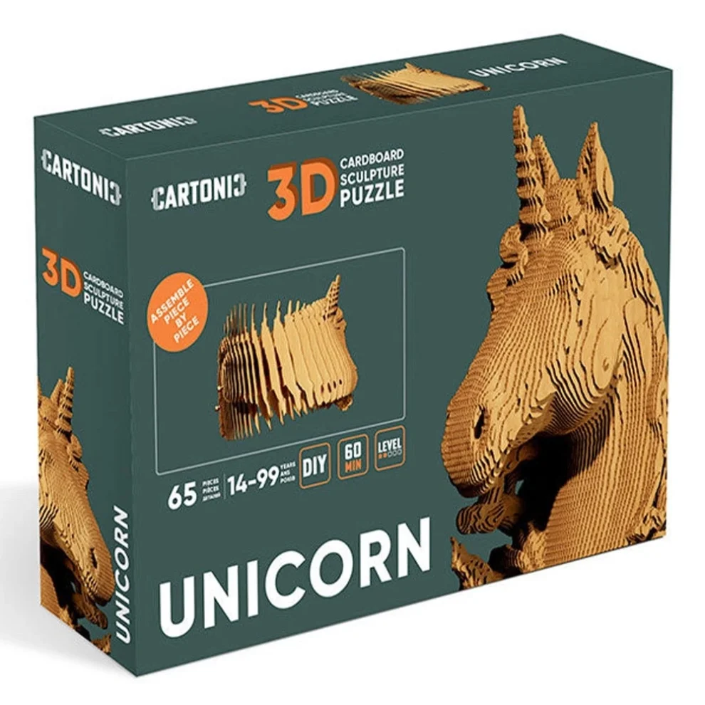 Cartonic - Unicorn 3d Puzzle