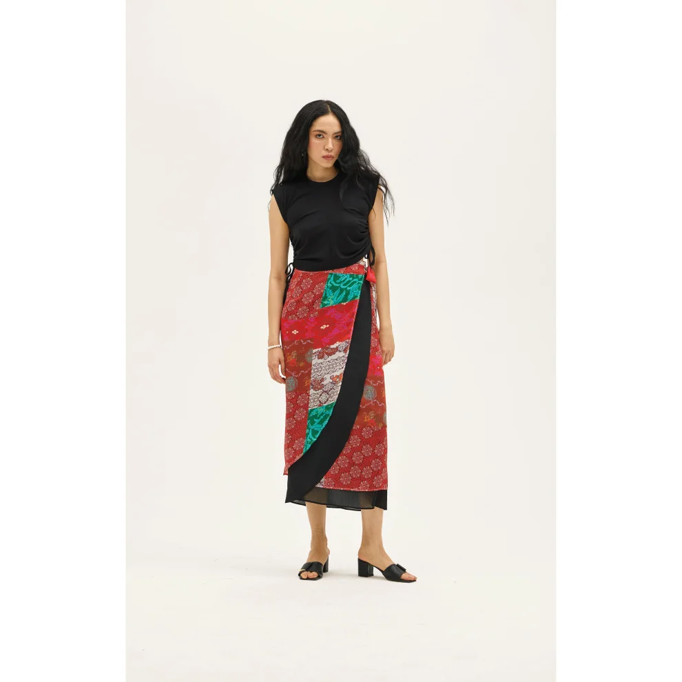 PILEA - Faustina Tie Skirt