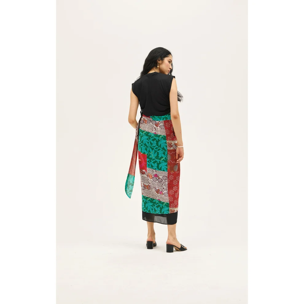 PILEA - Faustina Tie Skirt