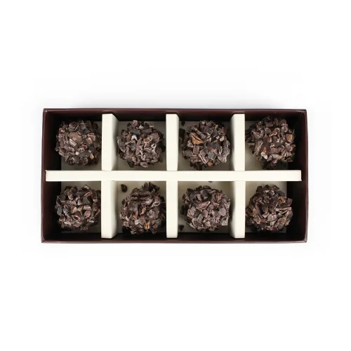 Juliette Artisan Chocolatier - Dark Chocolate Vegan Truffle With Cocoa Nibs