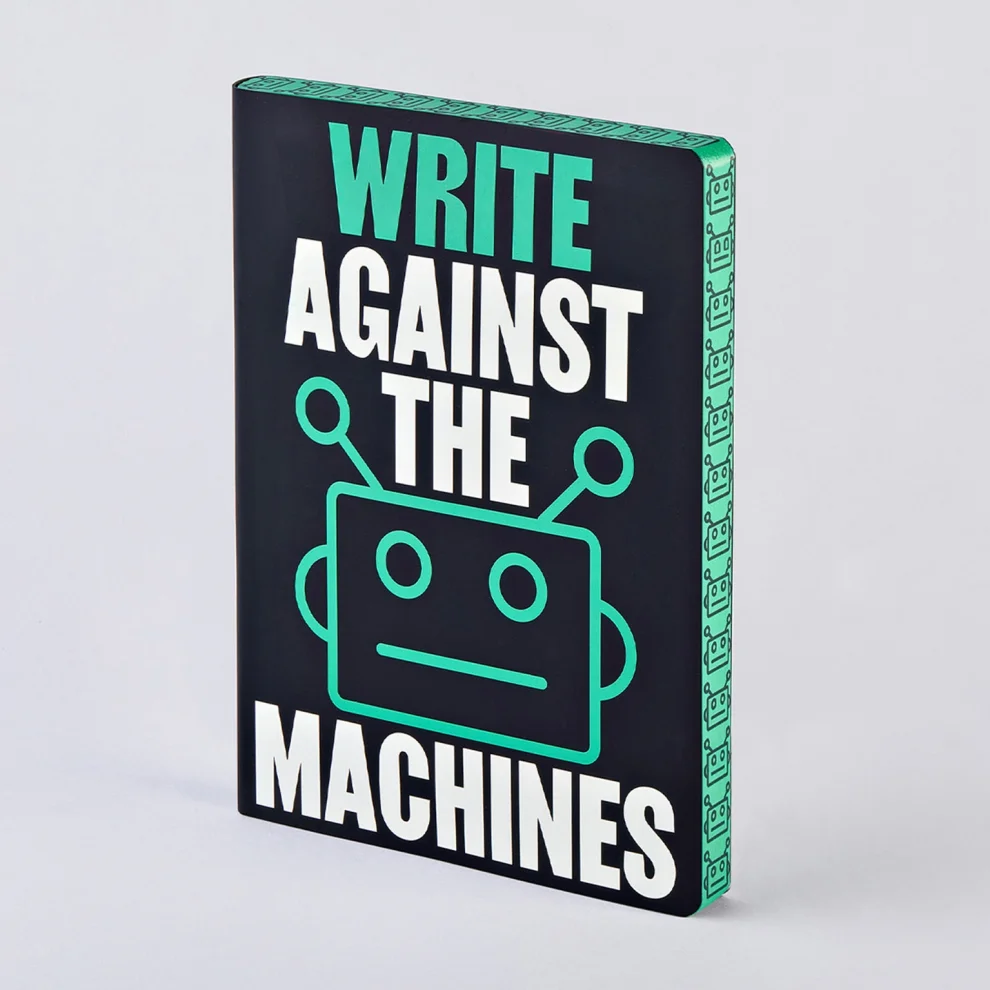 Nuuna - Graphic L - Write Against The Machines Defter
