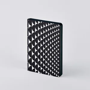 Graphic S - Half Full Notebook