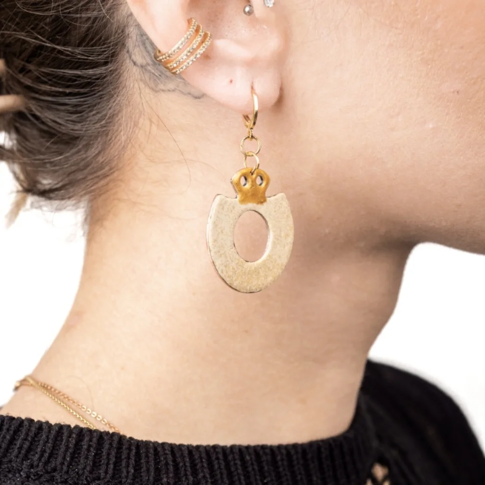 Halhab - The Great Women Goddess Earring