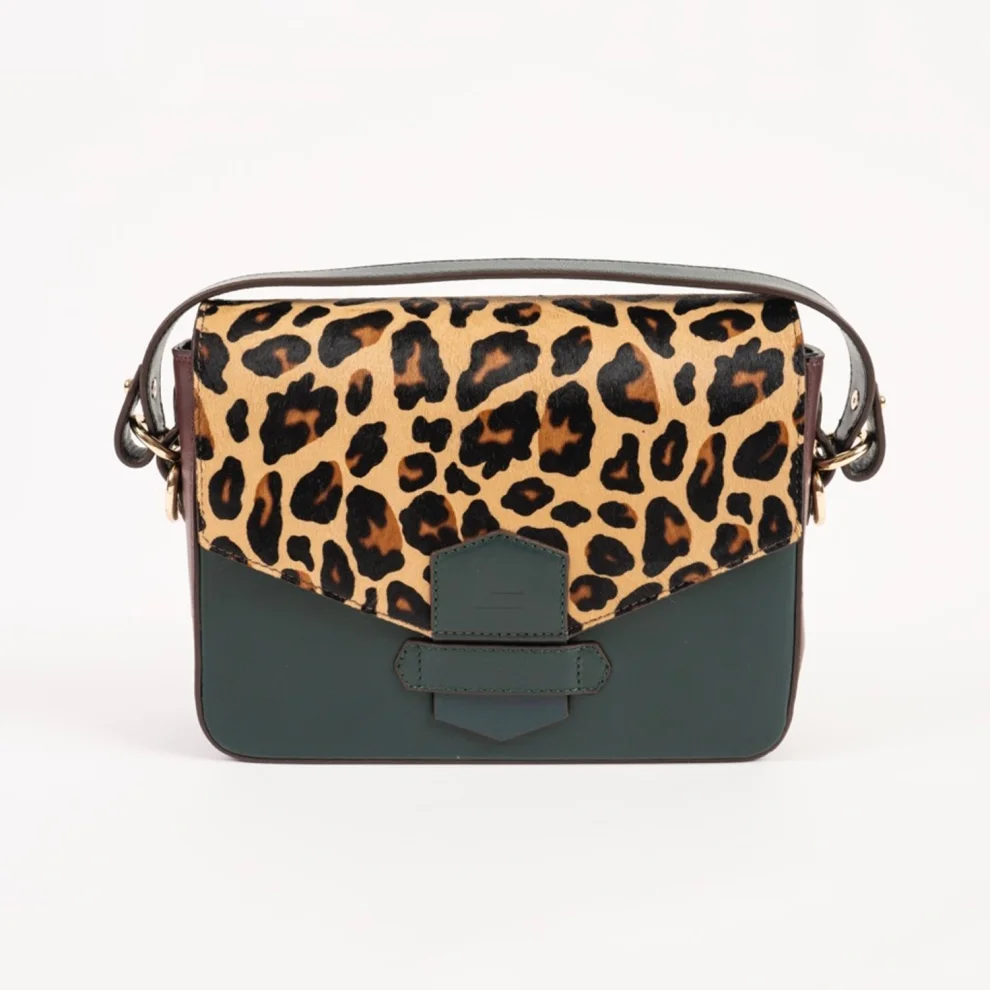 Epanoui - Leopard Hall Leather Bags