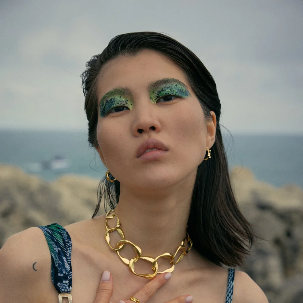 Mishka Jewelry - Aura Kaplama Zincir Kolye