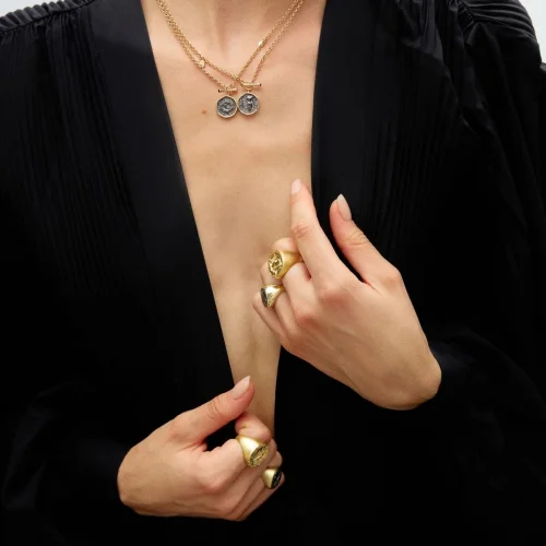 Melie Jewelry - Terazi - Para Yüzük