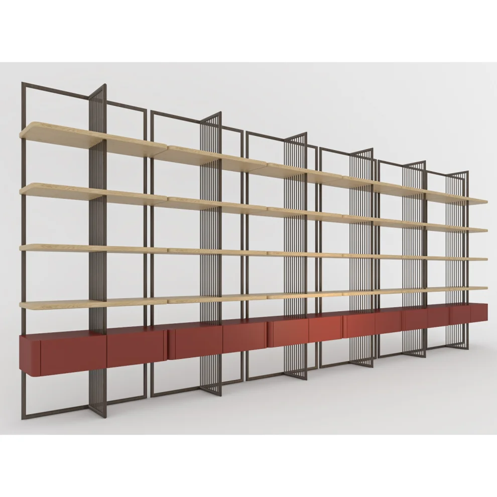 Onur Aygenc Interiors & Design - Allegria Bookshelf