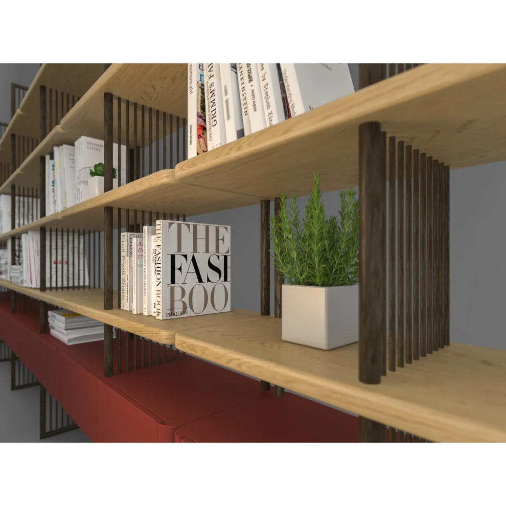 Onur Aygenc Interiors & Design - Allegria Bookshelf